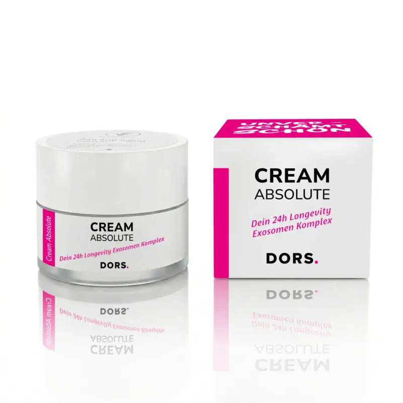 DORS CREAM absolute – Anti-Aging Creme für straffe Haut, 50ml, Tiegel und Umkarton