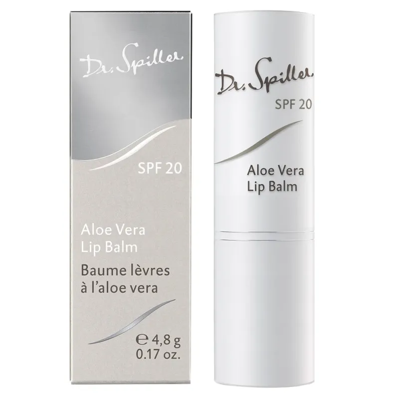 DR SPILLER Aloe Vera Lip Balm – SPF 20, 4,5g