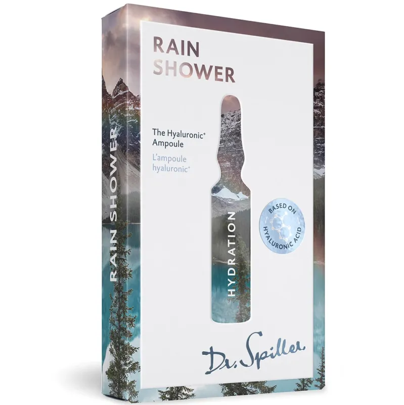 DR SPILLER Hydration - Rain Shower - The Hyaluronic+ Ampoule Umverpackung, 7 x 2 ml