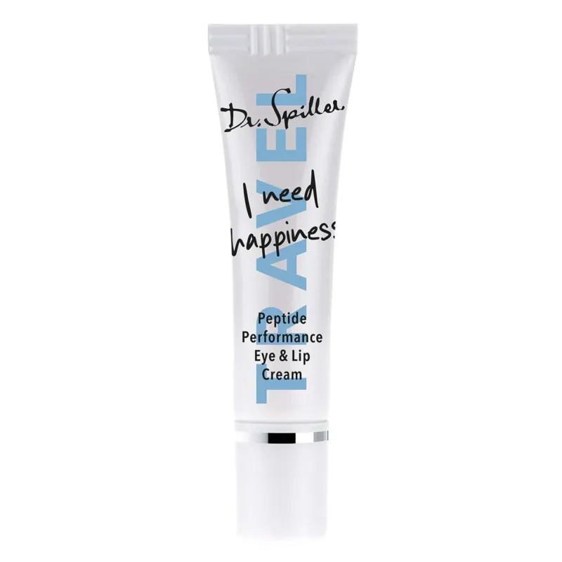 DR SPILLER Peptide Performance Eye & Lip Cream – Anti-Aging Augen- und Lippenpflege Reisegröße, 7 ml