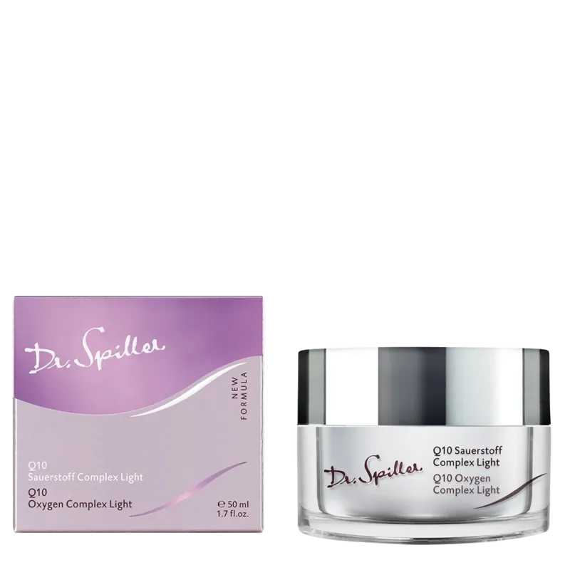 DR SPILLER Q10 Sauerstoff Complex Light – für trockene Mischhaut, 50 ml