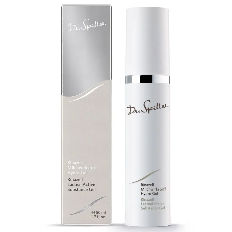 DR SPILLER Rinazell Milchwirkstoff Hydro Gel – Wirkstoffkonzentrat für sensible Haut, 50 ml