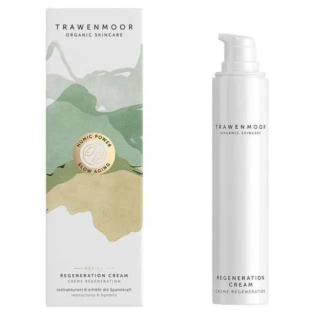 DR SPILLER TRAWENMOOR Regeneration Cream Refill – Spender und Umverpackung, 50ml