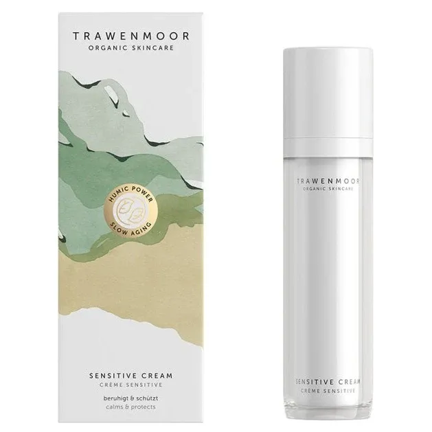 DR SPILLER TRAWENMOOR Sensitiv Cream Umverpackung und Spender, 50 ml