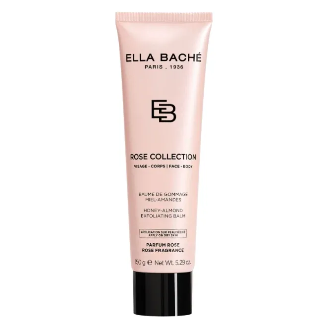 ELLA BACHE ROSE COLLECTION Honig Mandel Peeling-Balsam – für Gesicht und Körper, 150ml, Tube