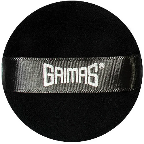 GRIMAS Velours-Puderquaste klein – schwarz, 8cm