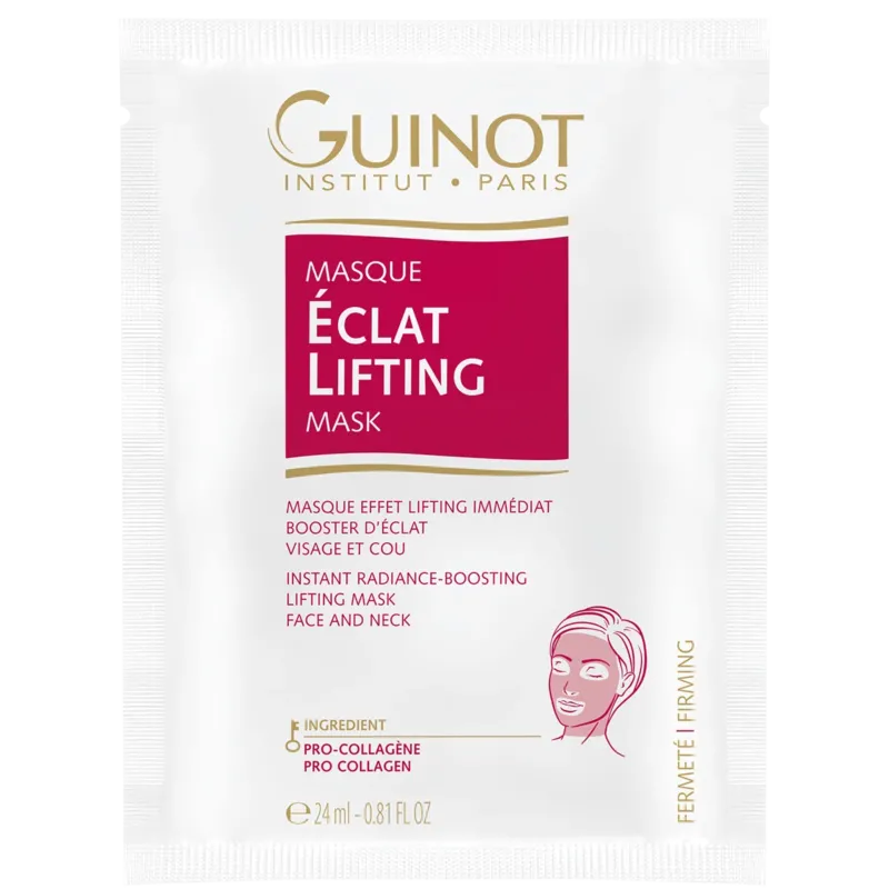 GUINOT Èclat Lifting Mask – straffende Vliesmaske, 8ml, Sachet