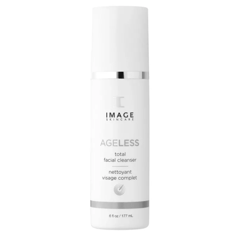 IMAGE SKINCARE Ageless Total Facial Cleanser – Reiniger mit Glykolsäure, 177ml, Pumpspender