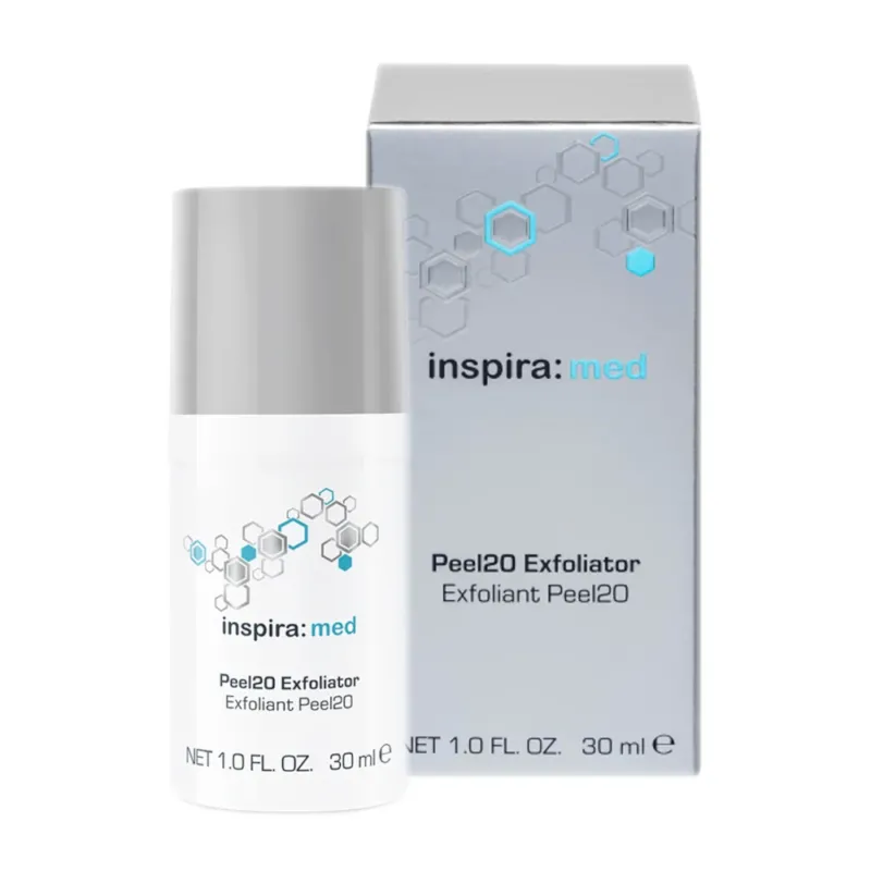 inspira: cosmetics - inspira: med Peel 20 Exfoliator – Sanftes Fruchtsäurepeeling, 30ml