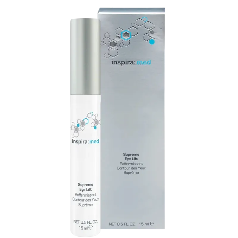 inspira: cosmetics - inspira: med Supreme Eye Lift – glättendes Lifting-Gel für Augen, 15ml