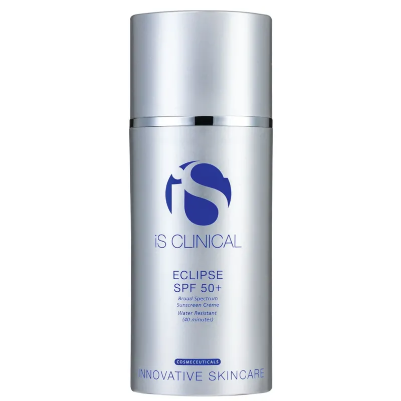 IS CLINICAL Eclipse SPF50+ translucent – Sonnenschutz mit LSF 50+, 100g, Pumpspender