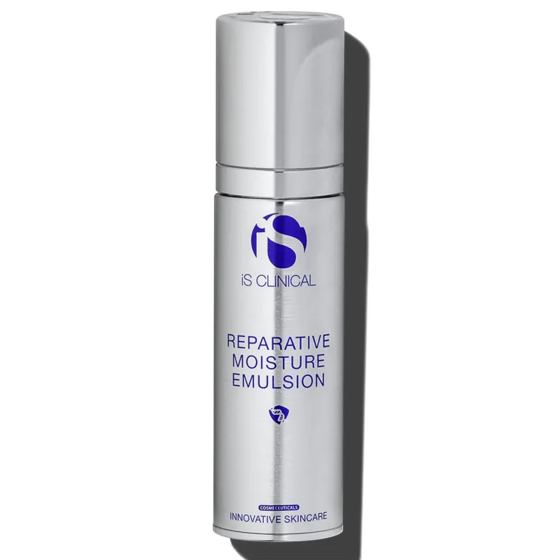 IS CLINICAL Reparative Moisture Emulsion – Anti-Aging-Feuchtigkeitspflege, 50ml, Pumpspender