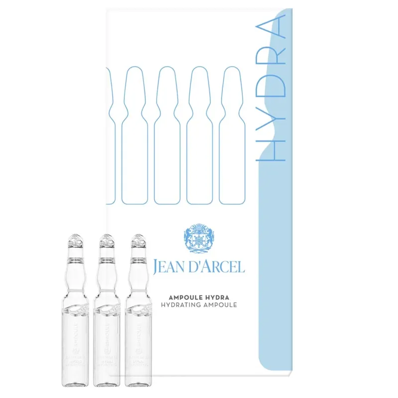 JEAN D'ARCEL ampoule hydra | hydrating ampoule – Feuchtigkeits-Ampullen, 5x2ml, Umkarton und Ampullen