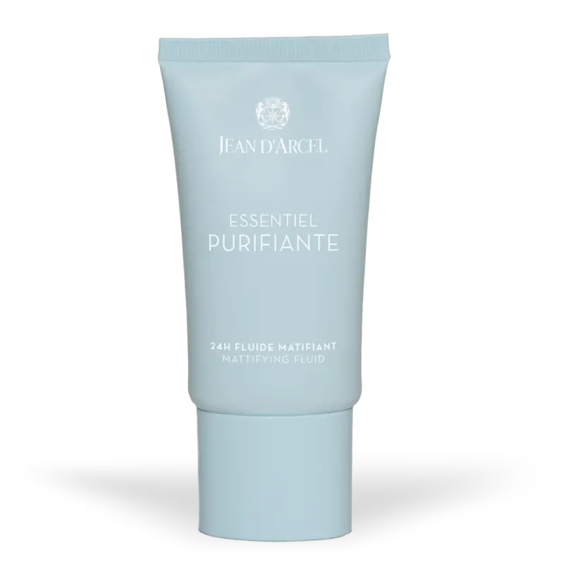 JEAN D'ARCEL ESSENTIEL PURIFIANTE 24h fluide matifiant - mattifying fluid – mattierendes Pflege Fluid, 50ml, Tube