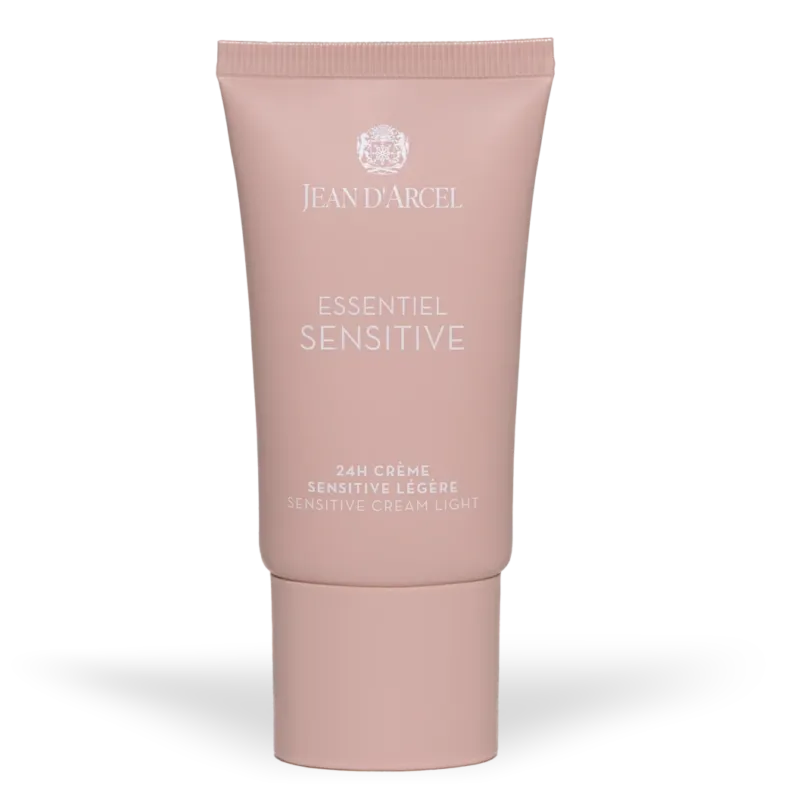 JEAN D'ARCEL ESSENTIEL SENSITIVE 24h crème sensitive légère - sensitive cream light – leichte Pflege sensible Haut, 50ml, Tube