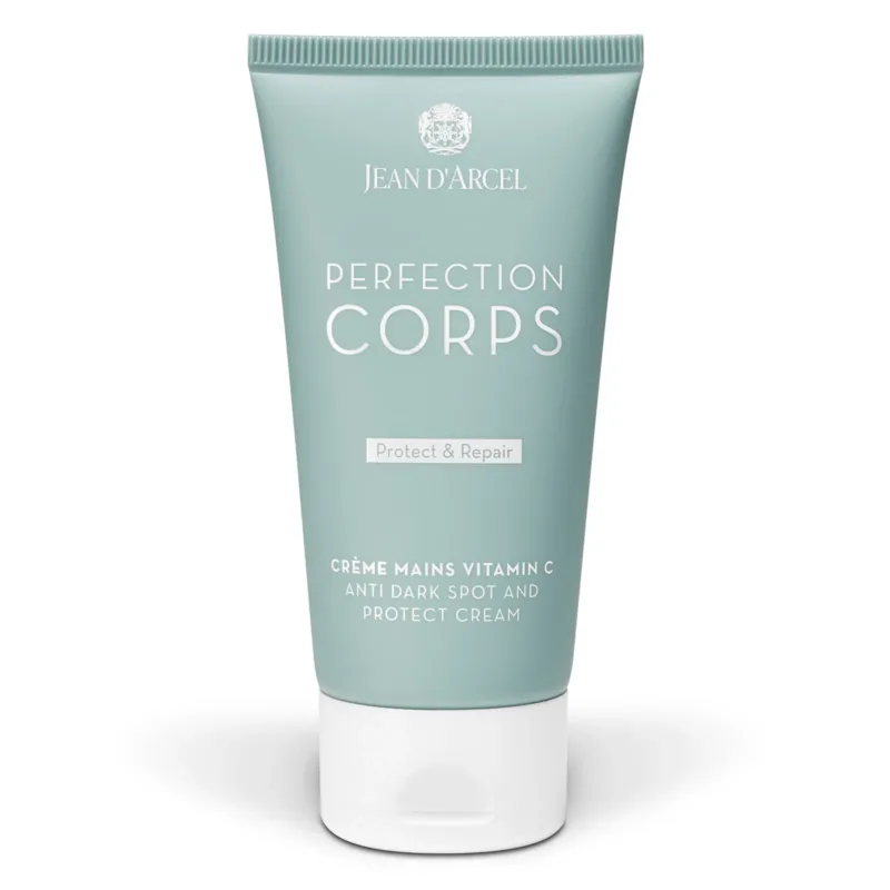 JEAN D'ARCEL PERFECTION CORPS Crème mains Vitamin C – Strahlende & gepflegte Hände, 50ml, Tube