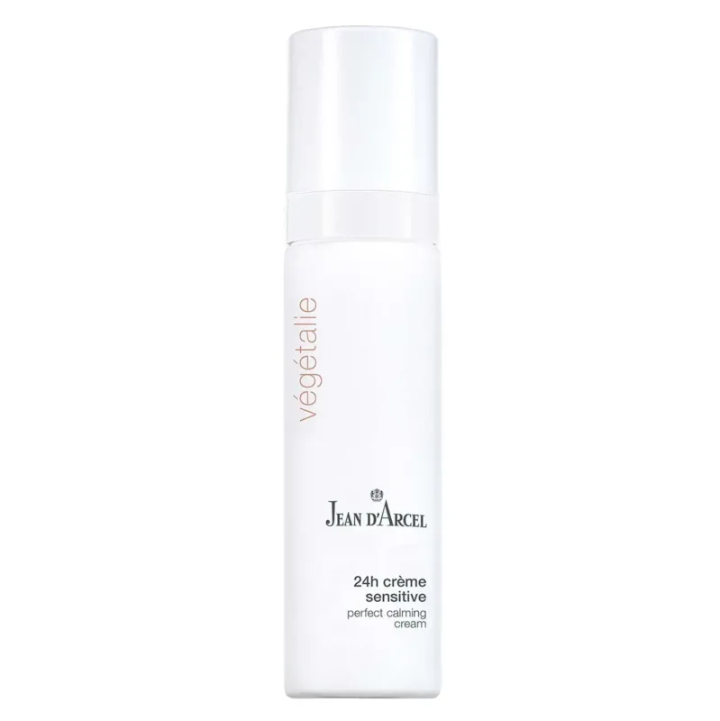 JEAN D'ARCEL VÉGÉTALIE 24h crème sensitive – 24h-Pflege für empfindliche Haut, 50ml, Pumpspender
