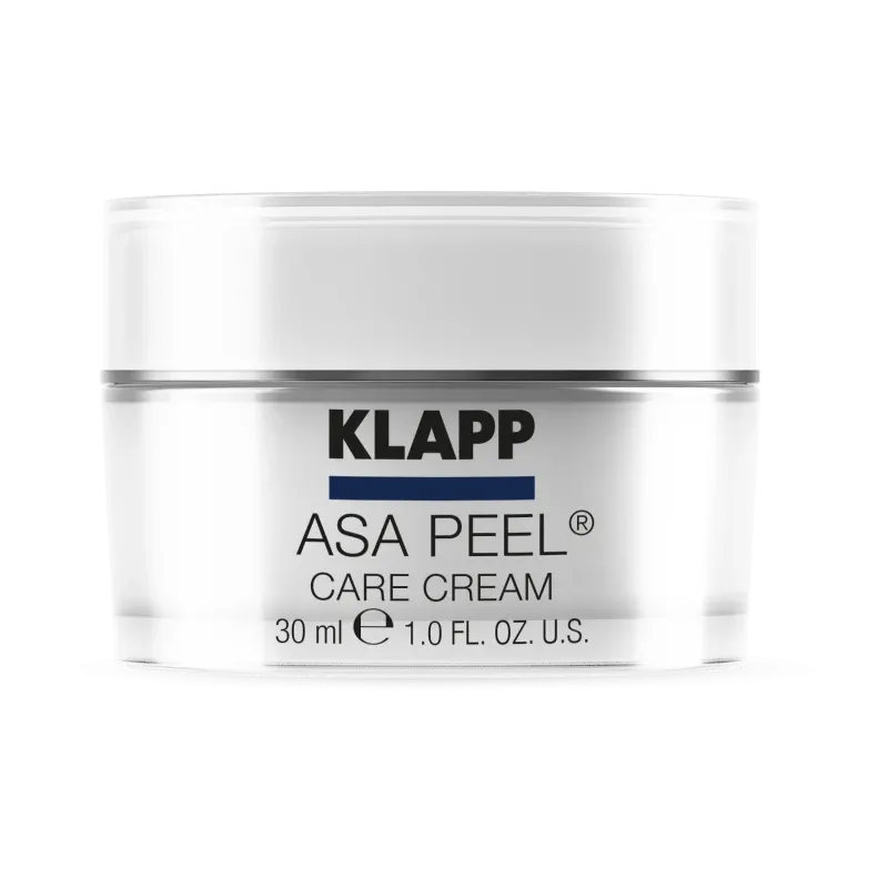 KLAPP Asa Peel Care Cream – Nachtpflege mit Fruchtsäuren, 30ml, Tiegel