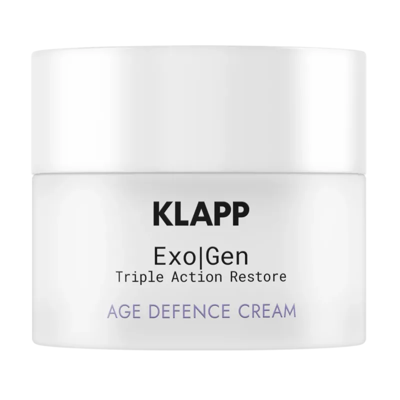 KLAPP Exo|Gen Triple Action Restore Age Defense Cream – Anti-Aging Pflege, 50ml, Tiegel