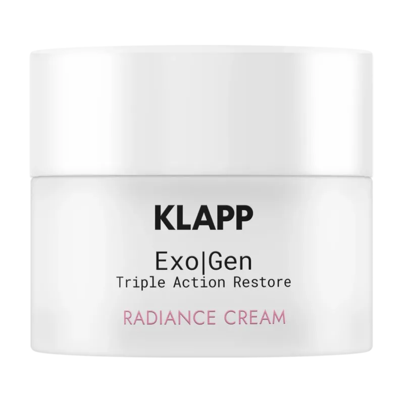 KLAPP Exo|Gen Triple Action Restore Radiance Cream – für mehr Glow, 50ml, Tiegel