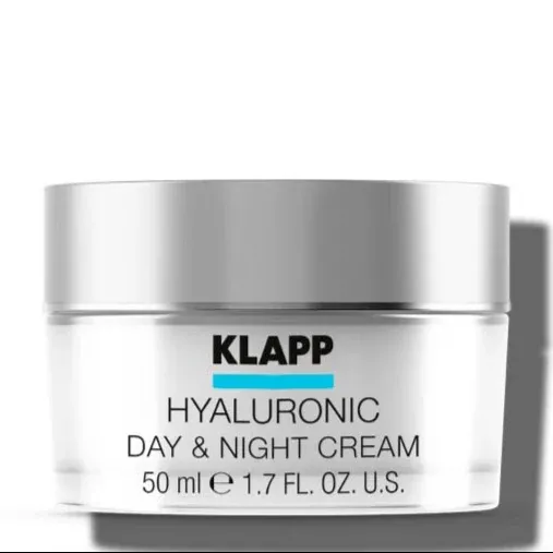KLAPP HYALURONIC Day & Night Cream – 24h-Pflege mit Hyaluron, 50ml, Tiegel