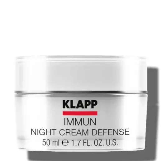 KLAPP Immun Night Cream Defense – Nachtpflege für empfindliche Haut, 50ml, Tiegel