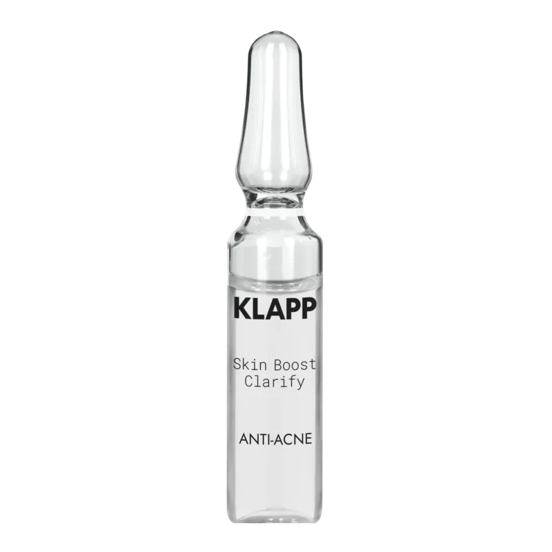 KLAPP Skin Boost Clarify Anti-Acne Ampoules – für unreine Haut, 5x2ml, Einzelampulle