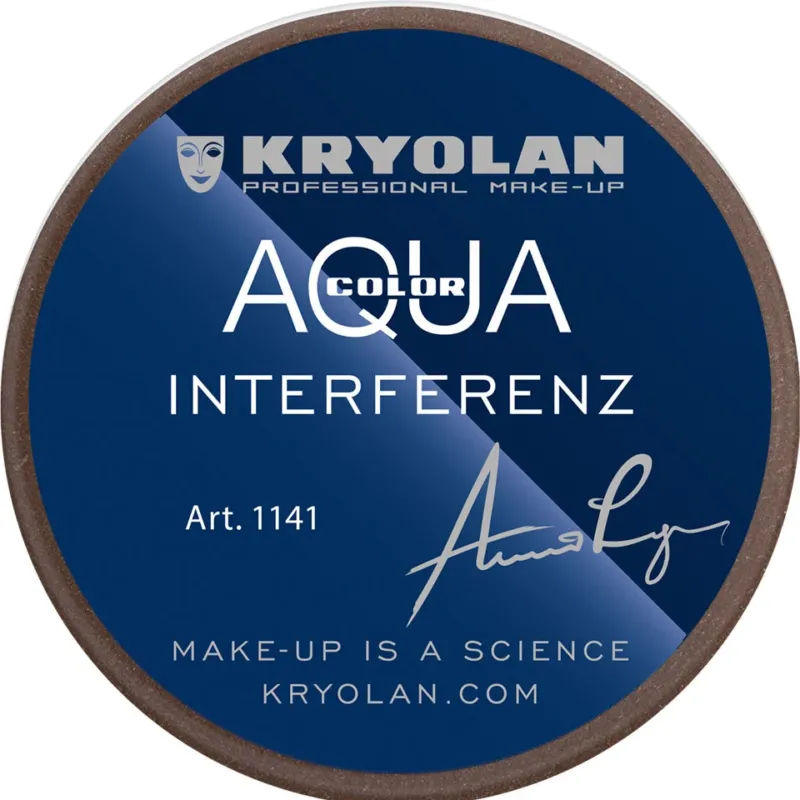 KRYOLAN Aquacolor Interferenz 101 G – Perlglanz Schminkfarbe, 8ml