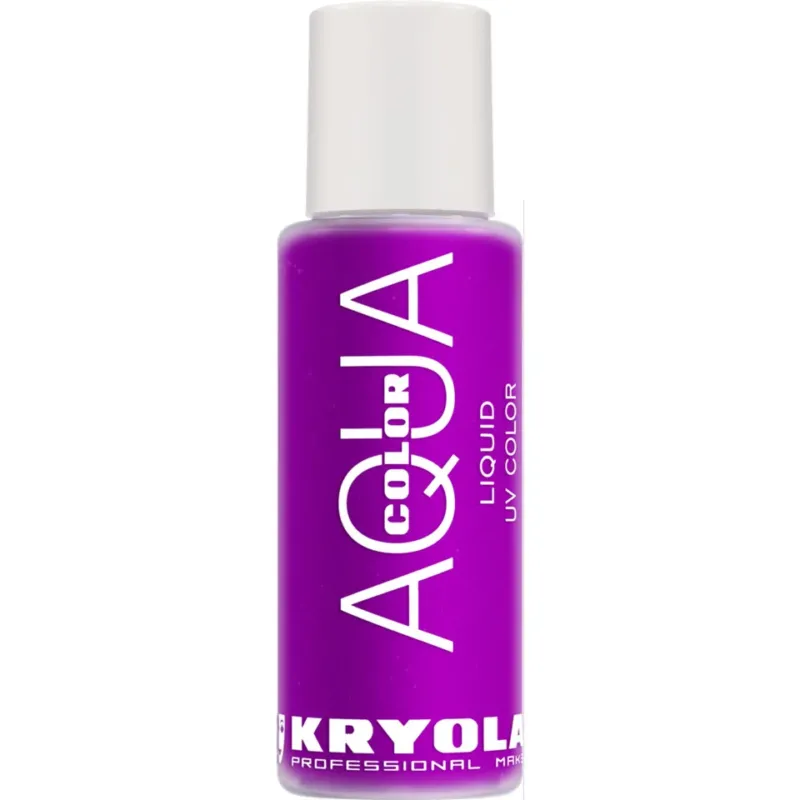 KRYOLAN Aquacolor Liquid UV Color violet – Flüssige UV-Farbe, 150ml