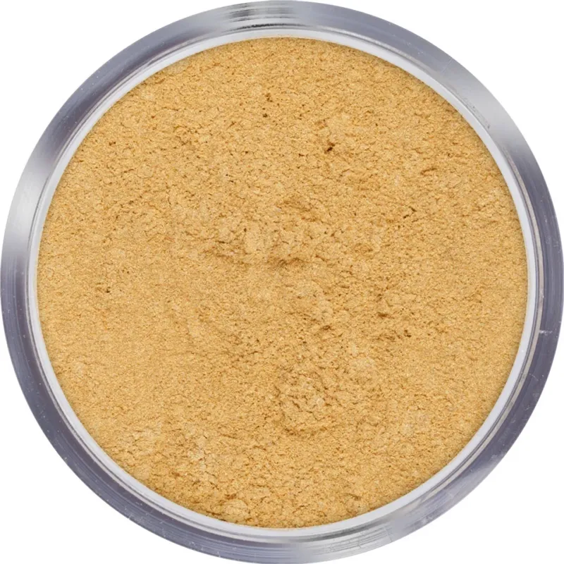 KRYOLAN Body Make-up Powder Iridescent gold – loser Schimmerpuder, 15g