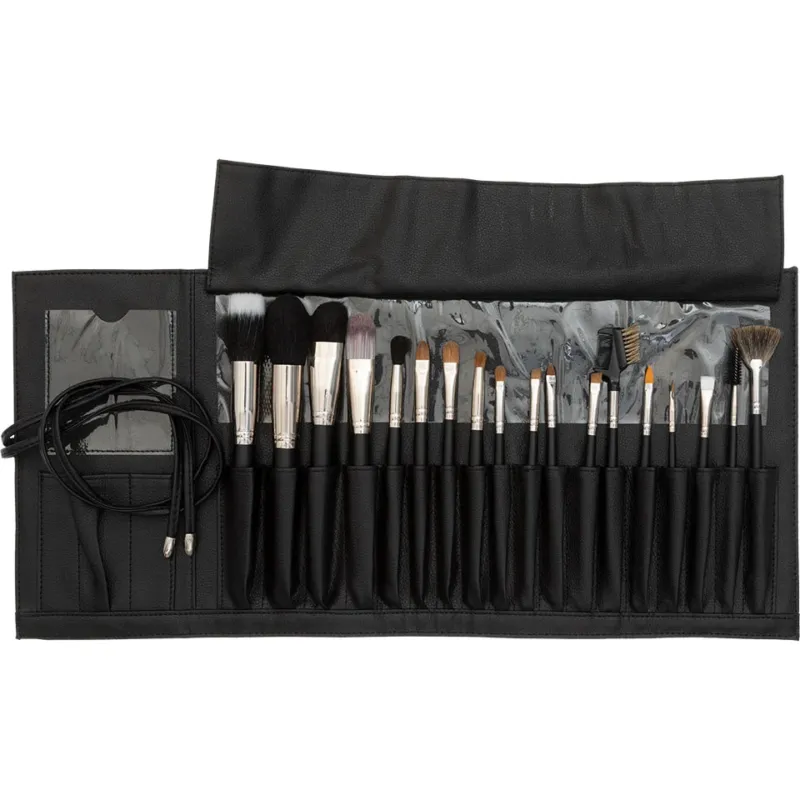 KRYOLAN Brush Collection Complete – 18-teiliges Profi-Pinselset, -, Tasche offen