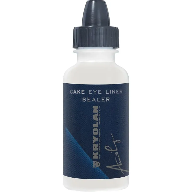 KRYOLAN Cake Eyeliner Sealer – Kompaktpuder Foundation, 15ml, Flasche