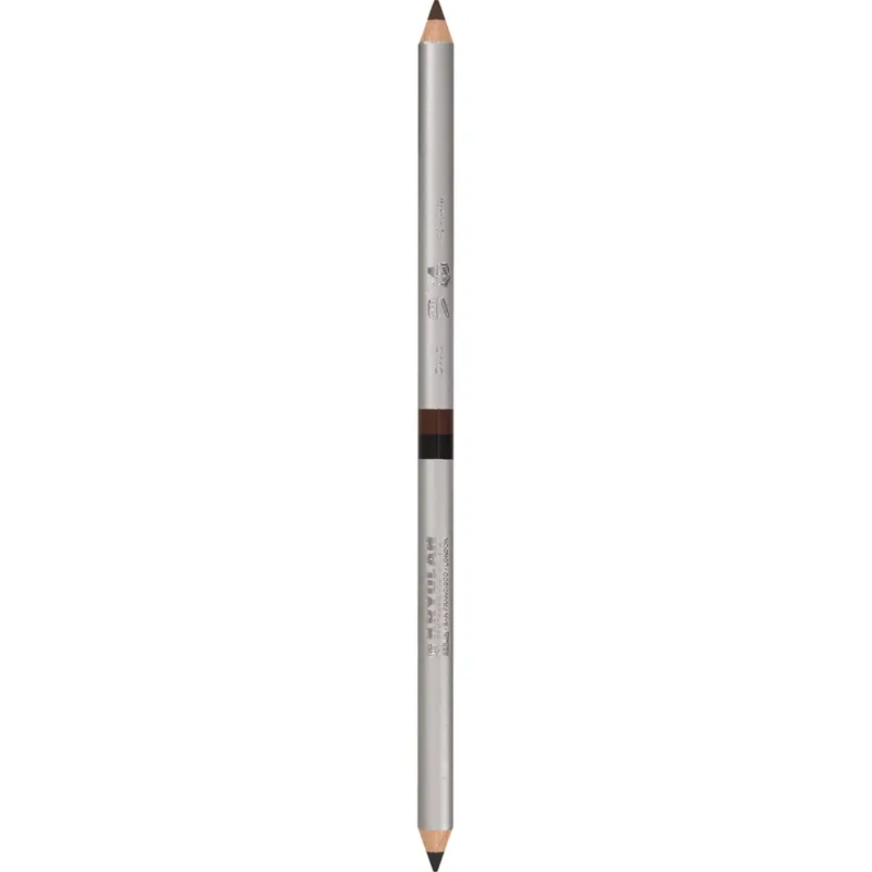 KRYOLAN Contour Pencil 2-farbig schwarz-braun – für Gesicht und Körper, 17,5cm