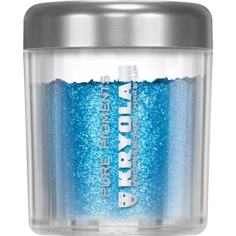 KRYOLAN Pure Pigments Metallic pure blue – loses hochpigmentiertes Metallic-Pigment, 3g