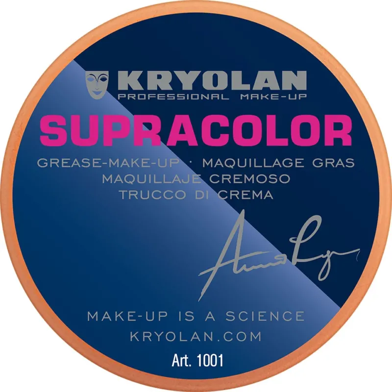 KRYOLAN Supracolor 2 – Hochpigmentierte Cremefarben, 8ml, Dose geschlossen