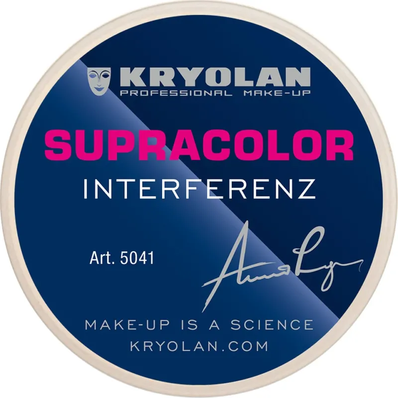 KRYOLAN Supracolor Interferenz 00 G – Irisierende Fettschminke, 8ml