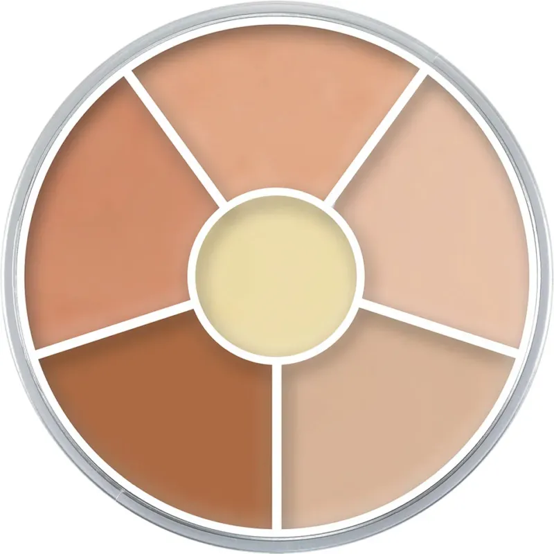 KRYOLAN Ultra Foundation Color Circle correction – cremige Profi-Foundation, 40g, offen