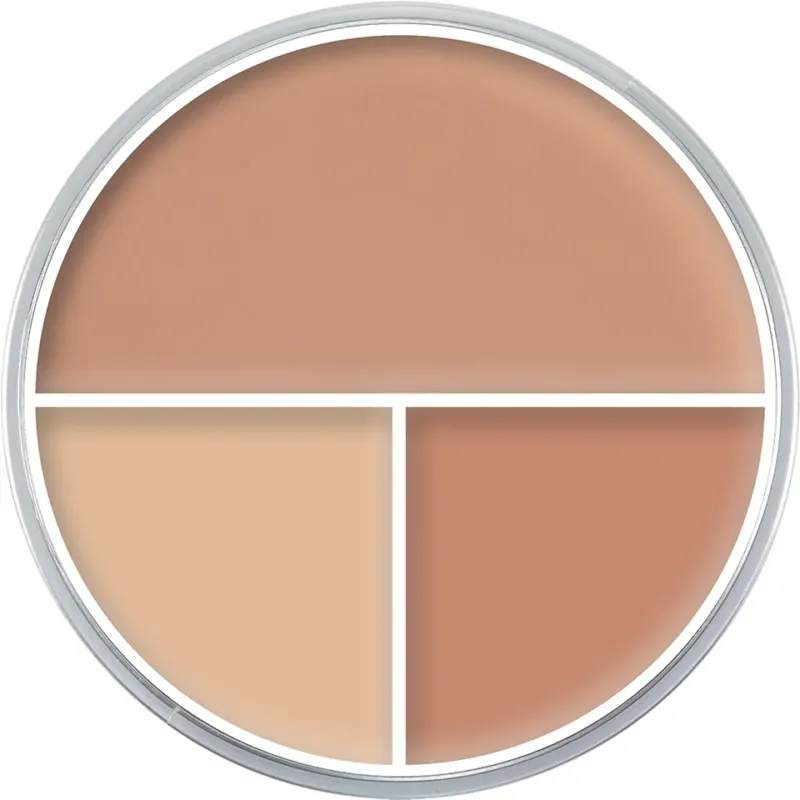KRYOLAN Ultra Foundation Trio Variante 3 – Creme Make-up mit hoher Deckkraft, 40g