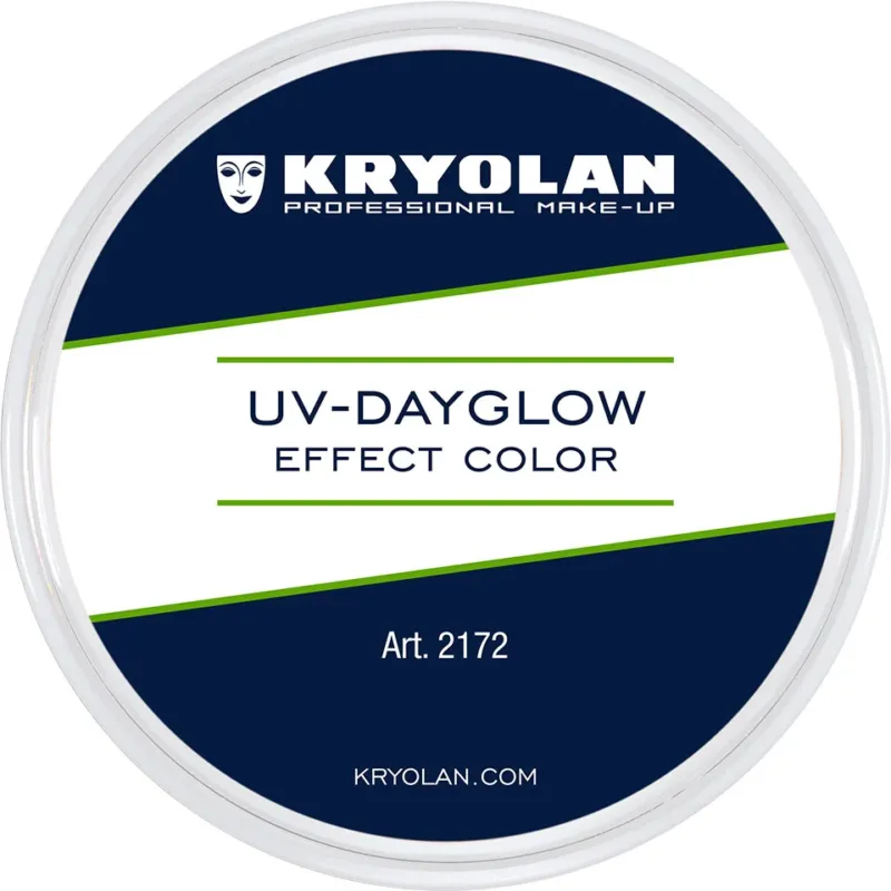 KRYOLAN UV-Dayglow Effect Color – Neonfarbe für Schwarzlicht, 15ml