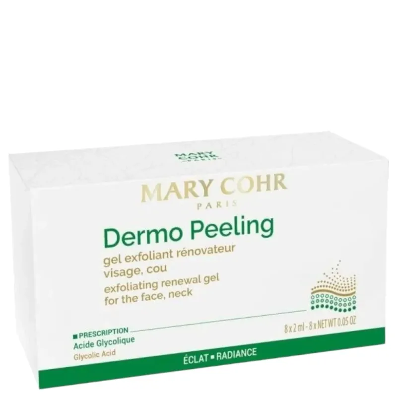 MARY COHR Dermo Peeling – 2-Monats-Kur für erneuerte Haut, 8x2ml, Umkarton