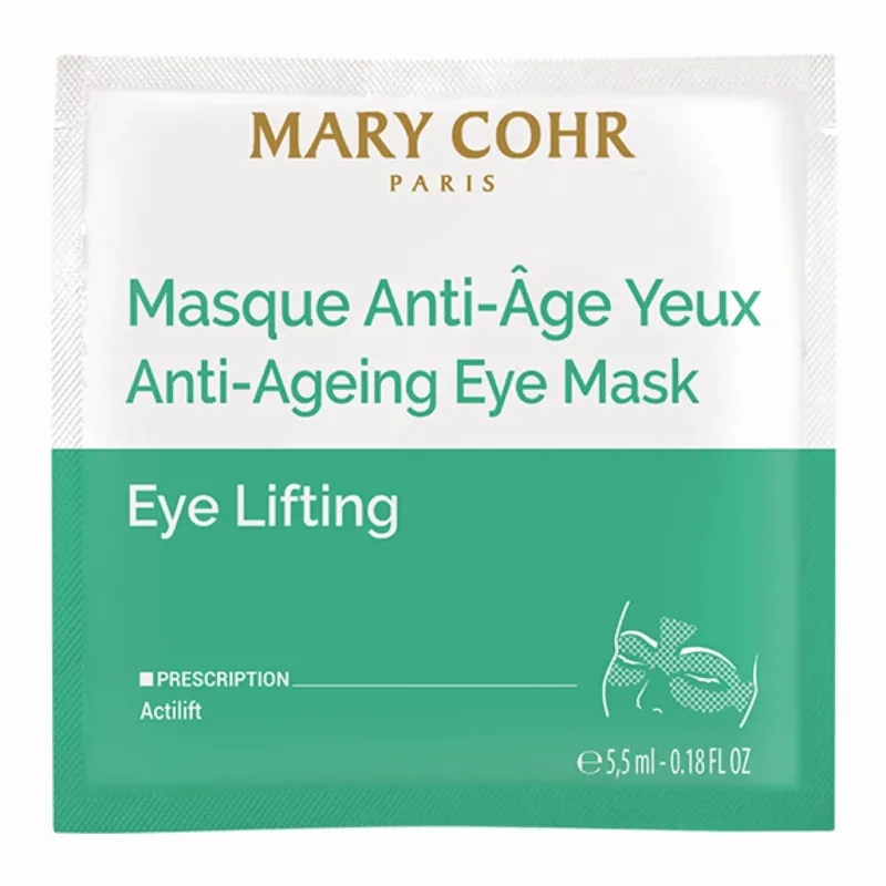 MARY COHR masque Anti-Age Yeux – Vliesmaske für die Augenpartie, 5,5ml, Sachet