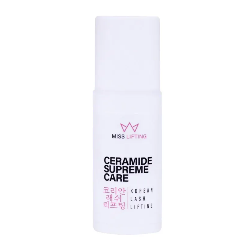 MISS LASHES Ceramide Supreme Care – Intensivpflege für Korean Lash Lifting, ., Pumspender