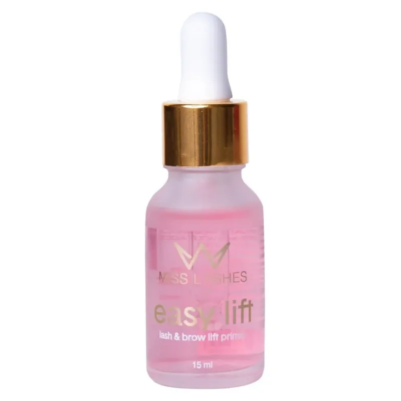 MISS LASHES Easy Lift Primer für Lash & Brow Lifting, 15ml, Pipettenflasche