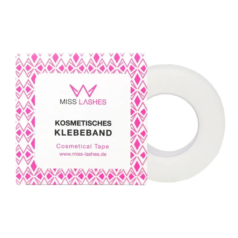 MISS LASHES Kosmetisches Klebeband, 900x1,25cm, Klebeband mit Umkarton