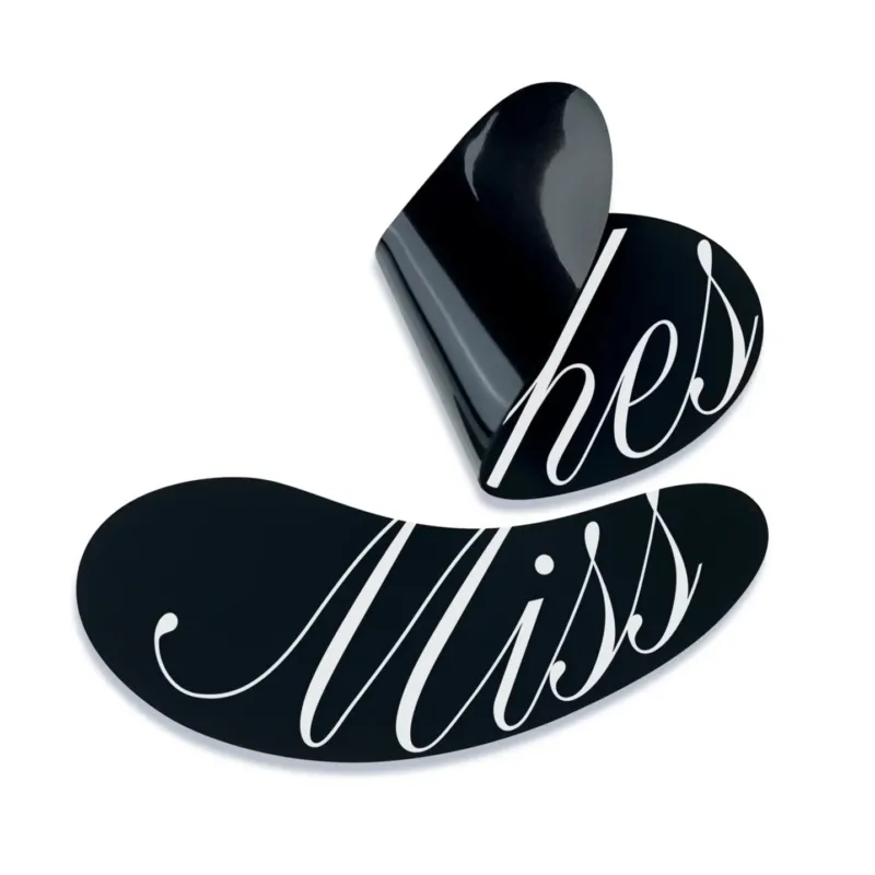 MISS LASHES UV-Silikon Augenpads, 1Paar