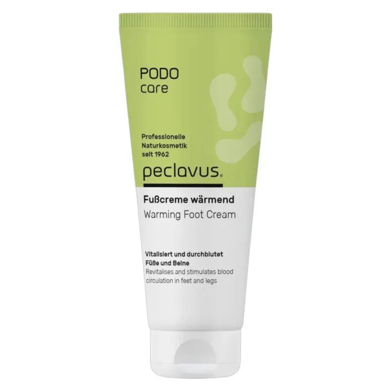 PECLAVUS Fußcreme wärmend – für kalte Füße, 100ml, Tube