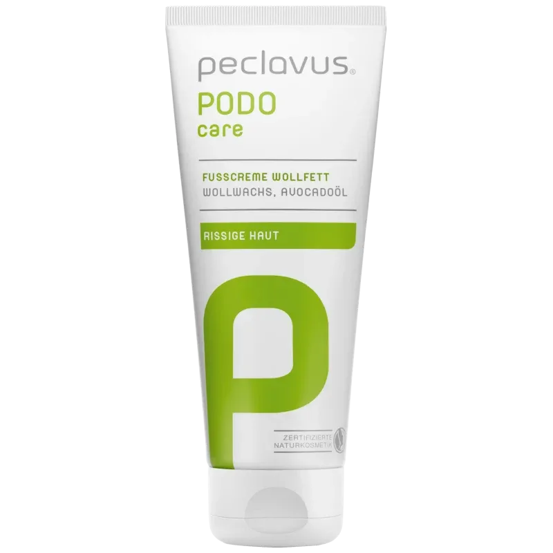 peclavus Fußcreme Wollfett , 100ml, Tube