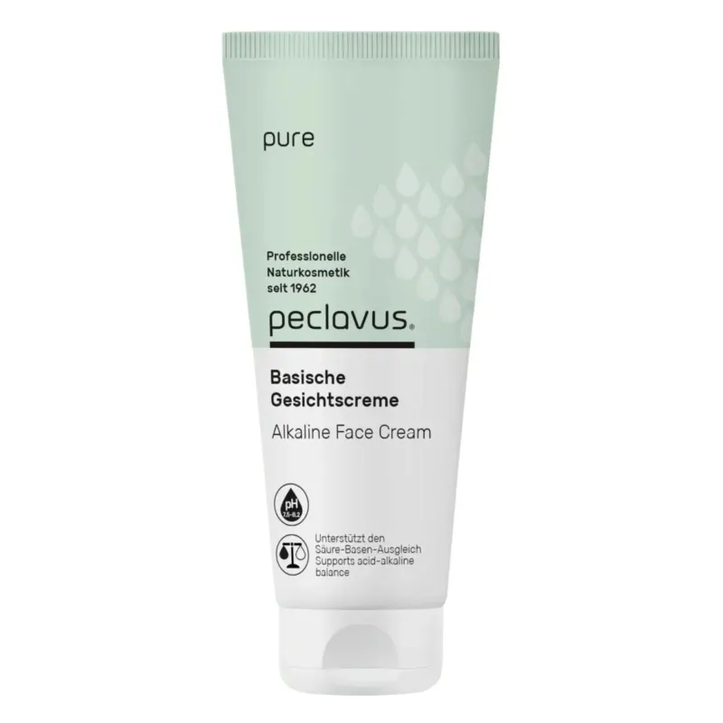 PECLAVUS pure Basische Gesichtscreme, 100ml, Tube