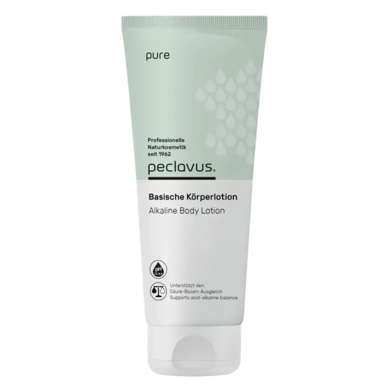 PECLAVUS pure Basische Körperlotion, 200ml, Tube