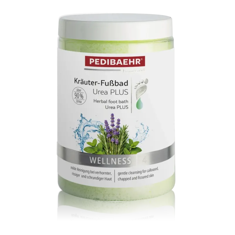 PEDIBAEHR Kräuter-Fußbad Urea PLUS – gegen Hornhaut, 500g, Dose